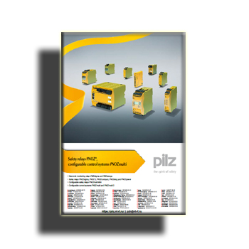 Каталог реле безопасности PNOZ (eng) изготовителя PILZ